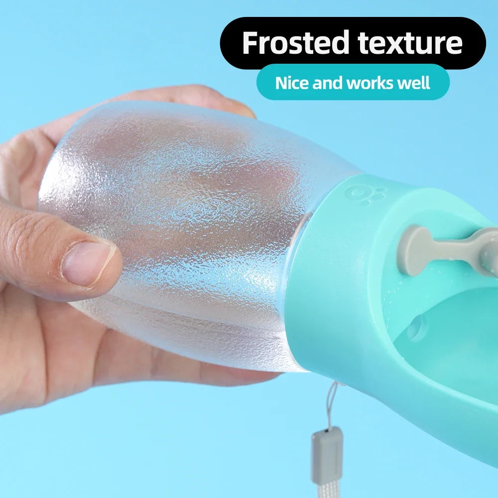 Portable 300ml Pet Travel Water Bottle