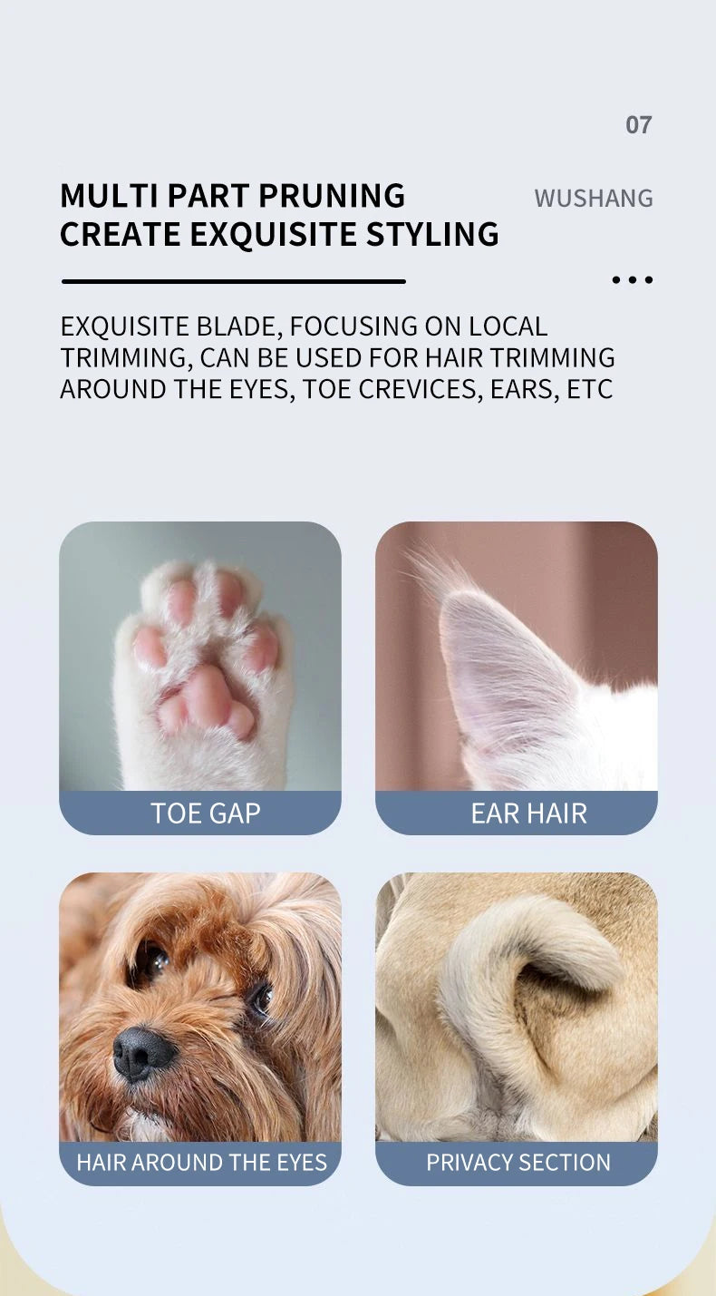 Waterproof LED Pet Paw & Detail Trimmer