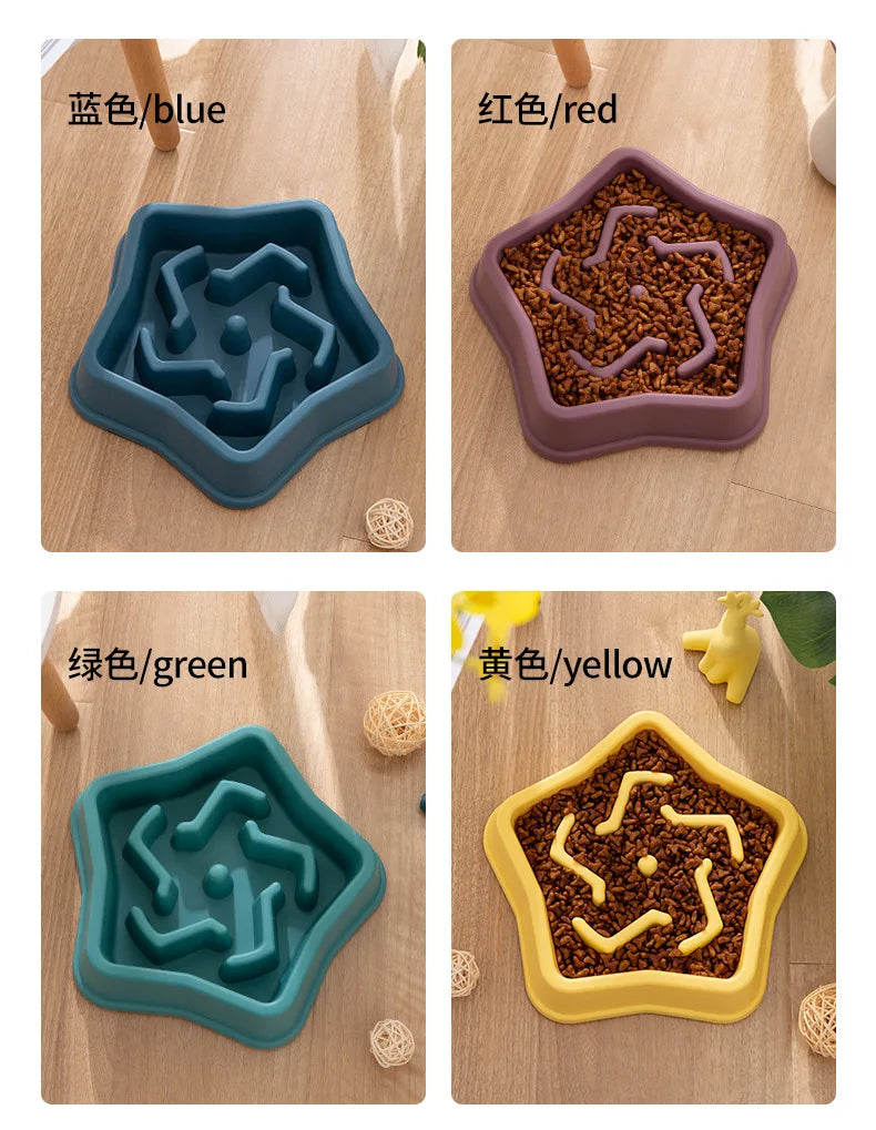 Slow Feeder Anti-Choking Pet Bowl