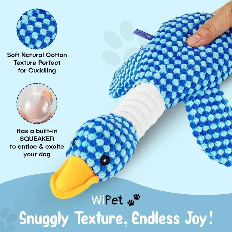 Squeaky Plush Interactive Chew Toy