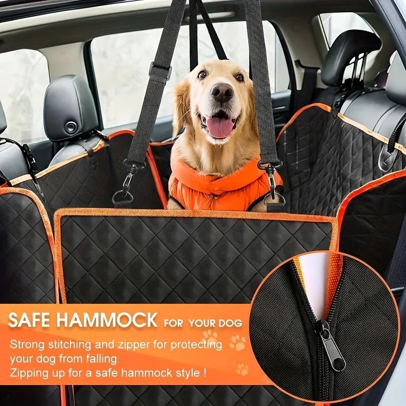 Heavy-Duty Waterproof Pet Car Seat Protector