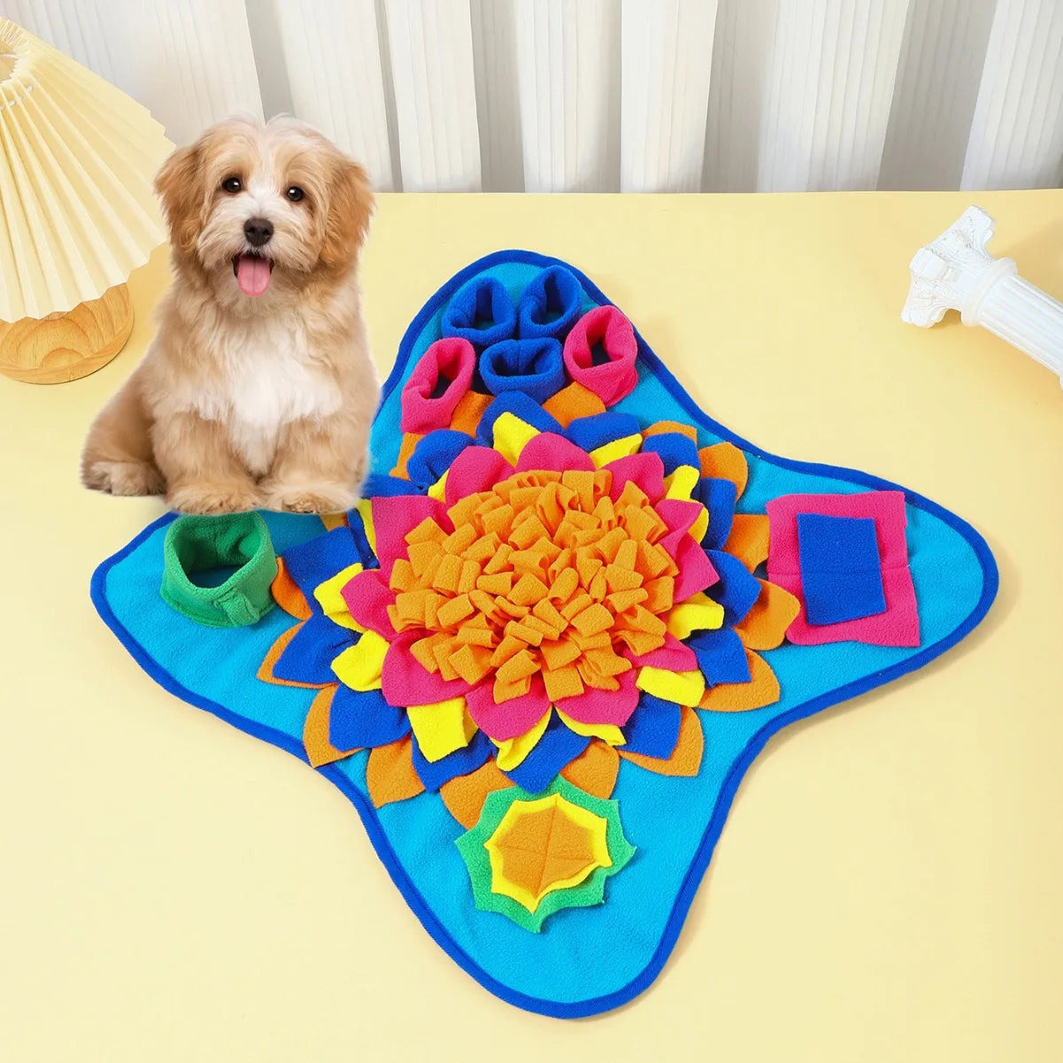 Foraging Puzzle Pet Snuffle Mat