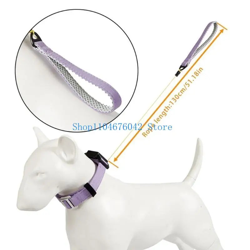 5asd Telescopic Dog Leash Collar Set   For Pet  Walking Rope