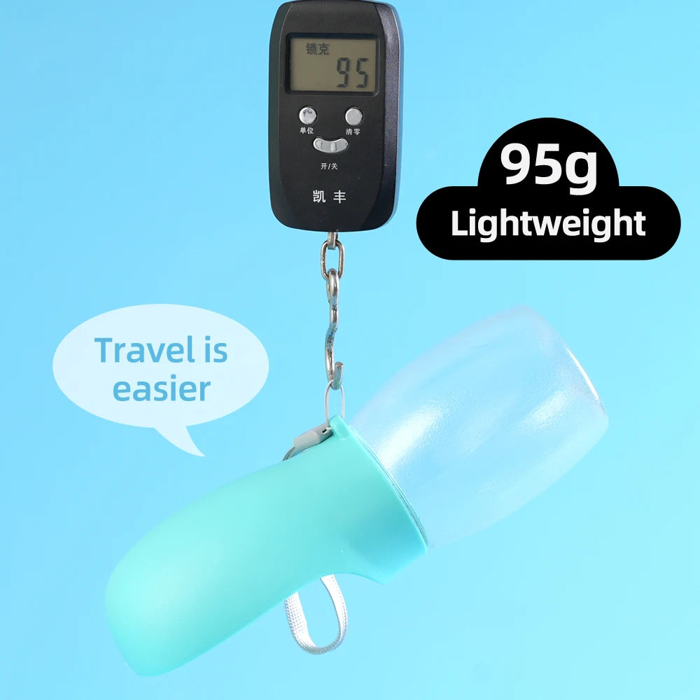 Portable 300ml Pet Travel Water Bottle