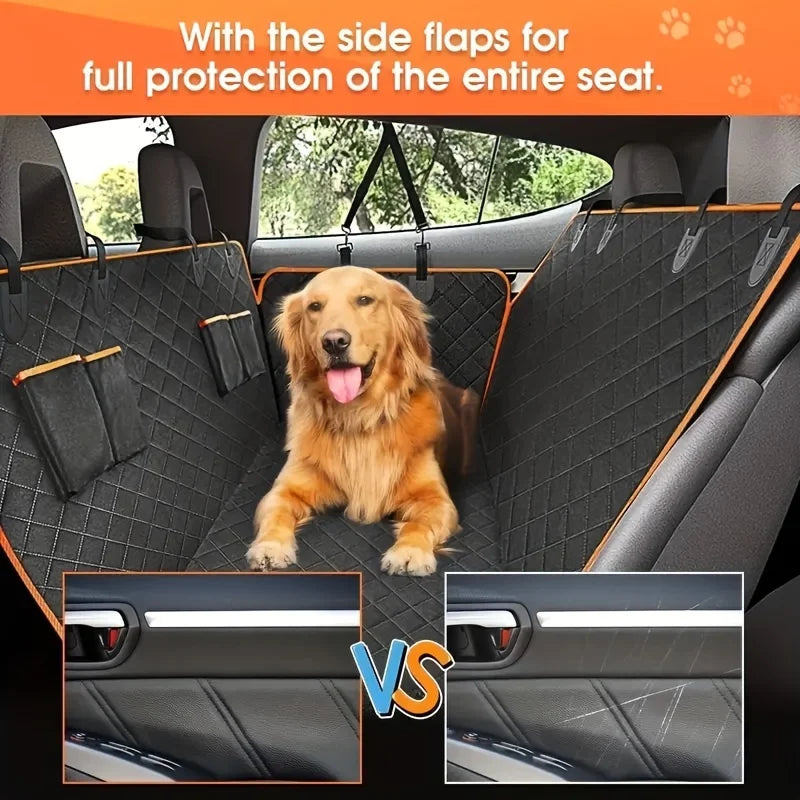 Heavy-Duty Waterproof Pet Car Seat Protector