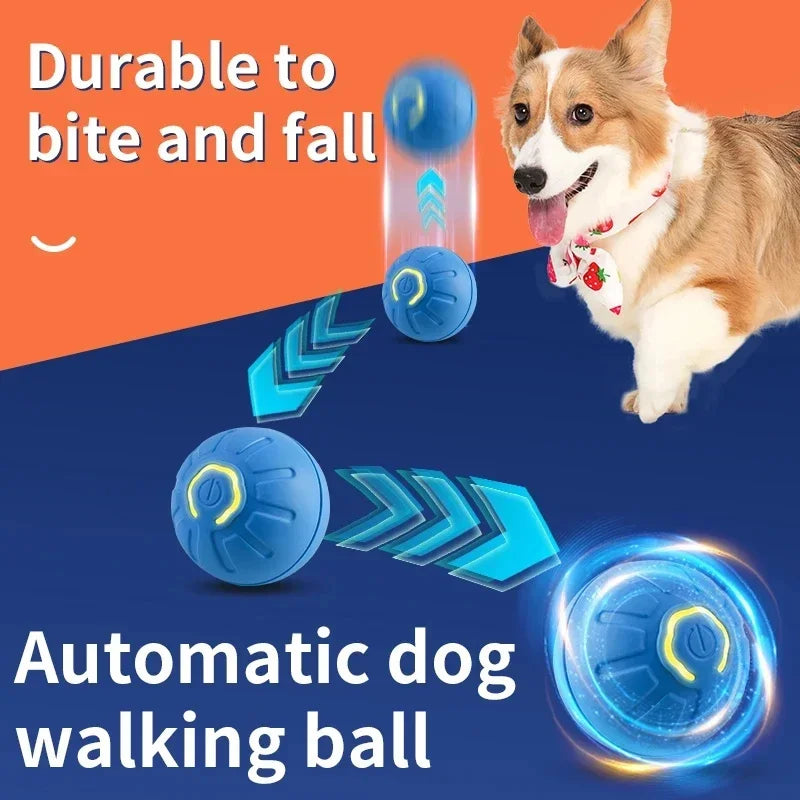 Pelota interactiva electrónica inteligente para perros que rebota