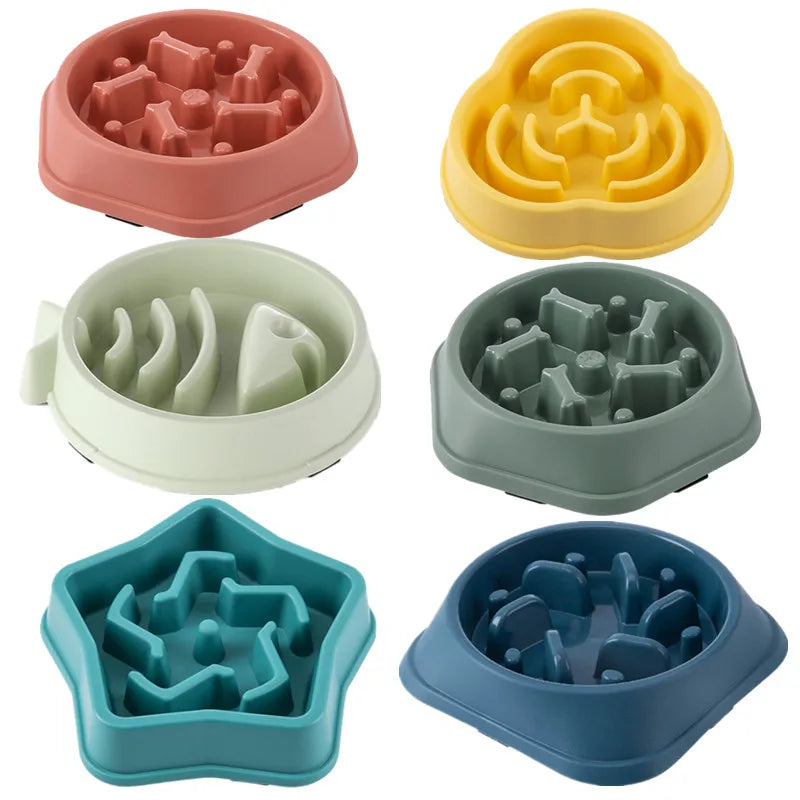Slow Feeder Anti-Choking Pet Bowl