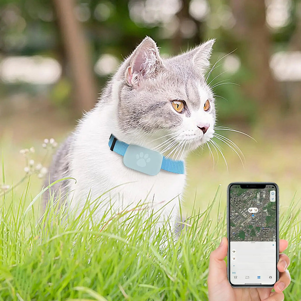 Cat Trackers Cat Tracker Collar Pet Kitten Collar Multifunctional Pet Smart Trackers Pets Accessories IOS Compatible