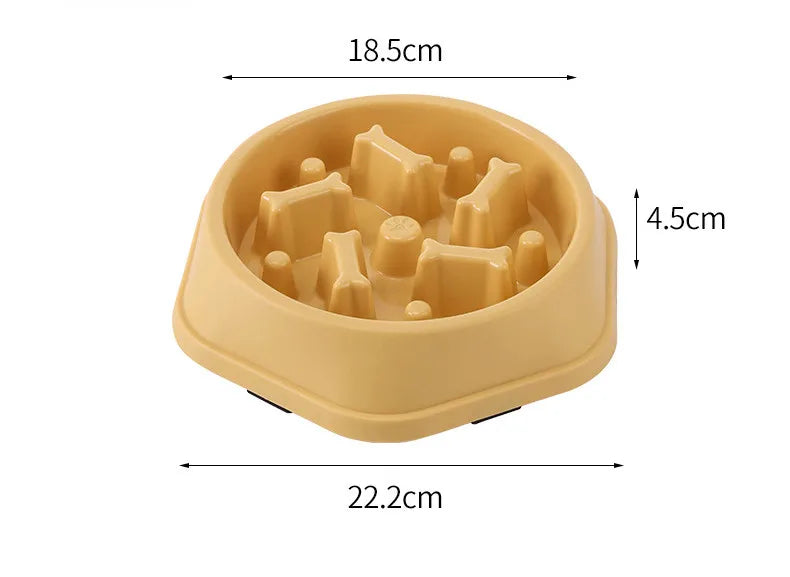 Slow Feeder Anti-Choking Pet Bowl