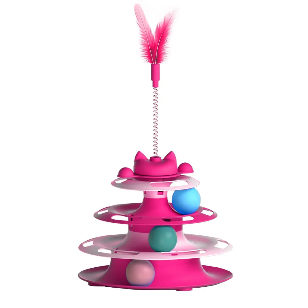 Interactive Cat Turntable Toy
