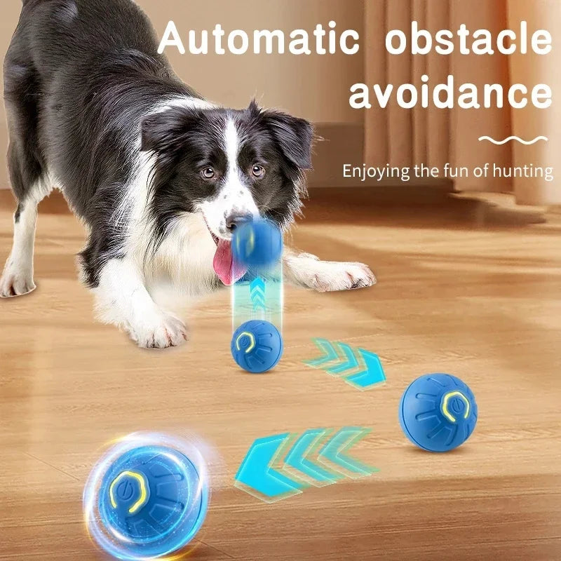 Pelota interactiva electrónica inteligente para perros que rebota