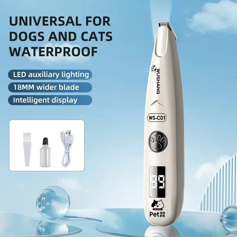 Waterproof LED Pet Paw & Detail Trimmer