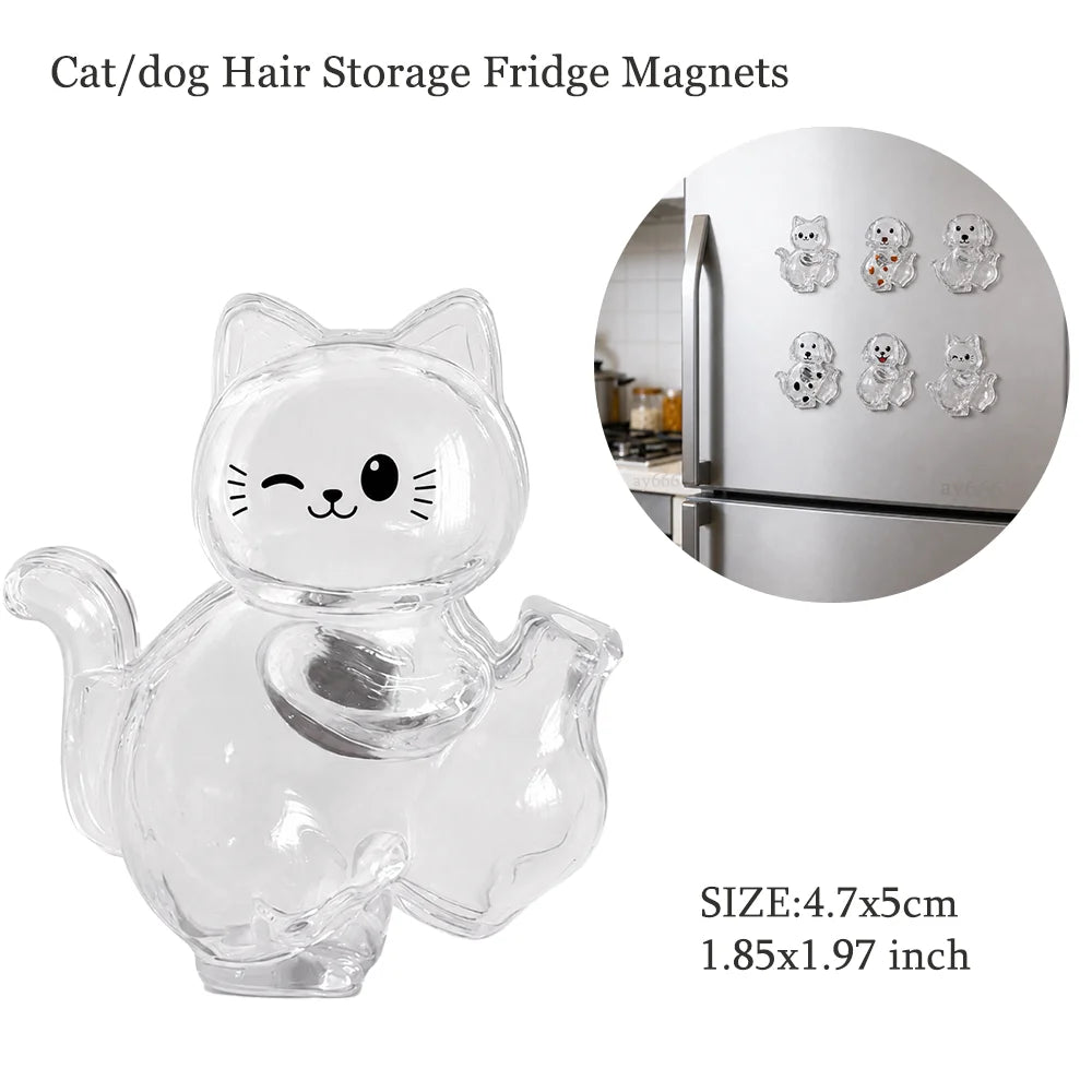 Pet Hair Memorial Resin Keychain Pendant