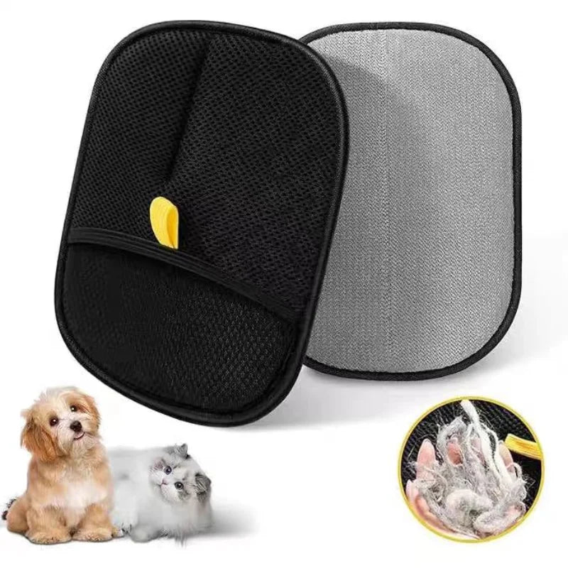 Pet Grooming & Hair Deshedding Gloves