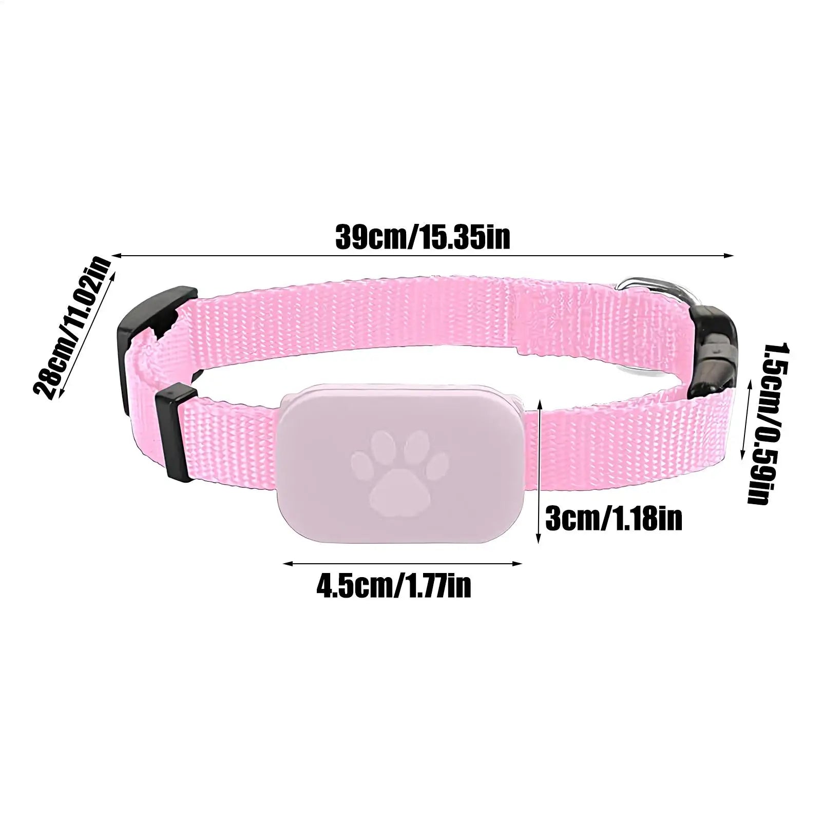 Cat Trackers Cat Tracker Collar Pet Kitten Collar Multifunctional Pet Smart Trackers Pets Accessories IOS Compatible