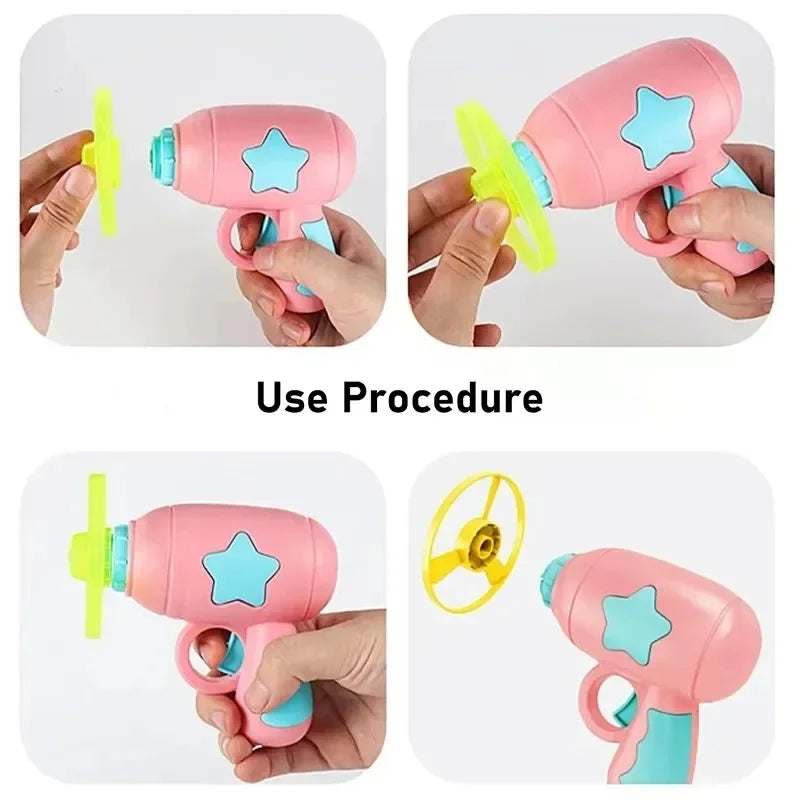 Flying Disc Launcher Cat Toy