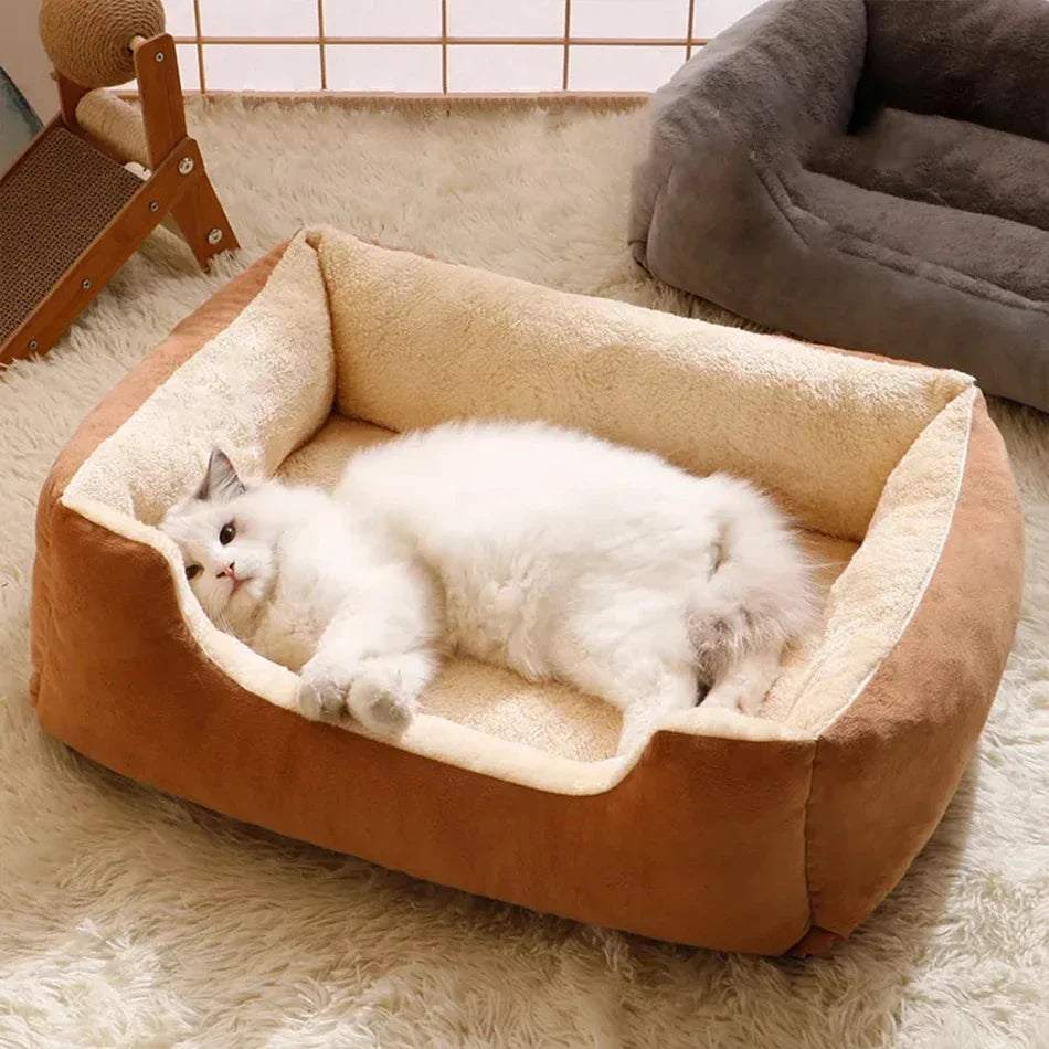Cozy Plush Orthopedic Pet Cushion Bed