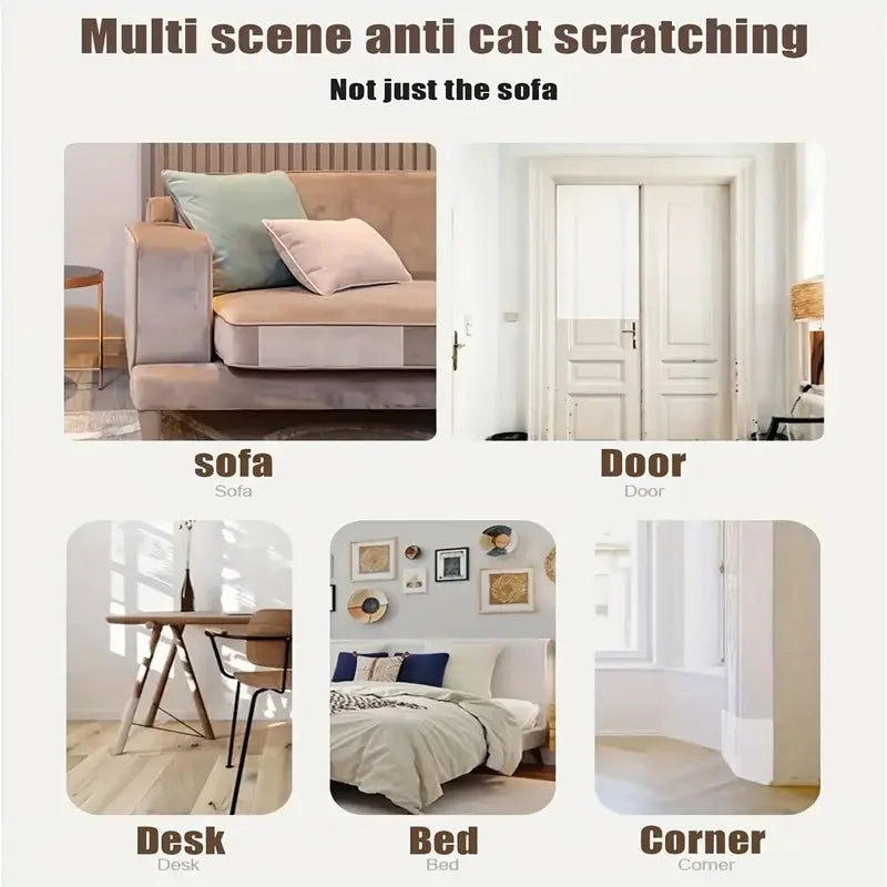 1pc 3/2m Transparent Accessories for Cats Furniture Protection Cover Anti-scratch Cats Sofa Self-adhesive Cat Supplies Pet