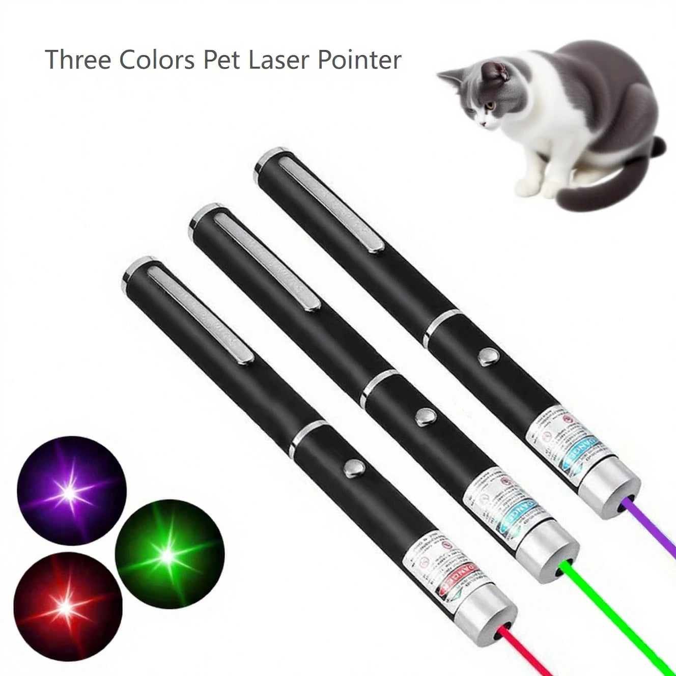 Interactive LED Light & Laser Toy