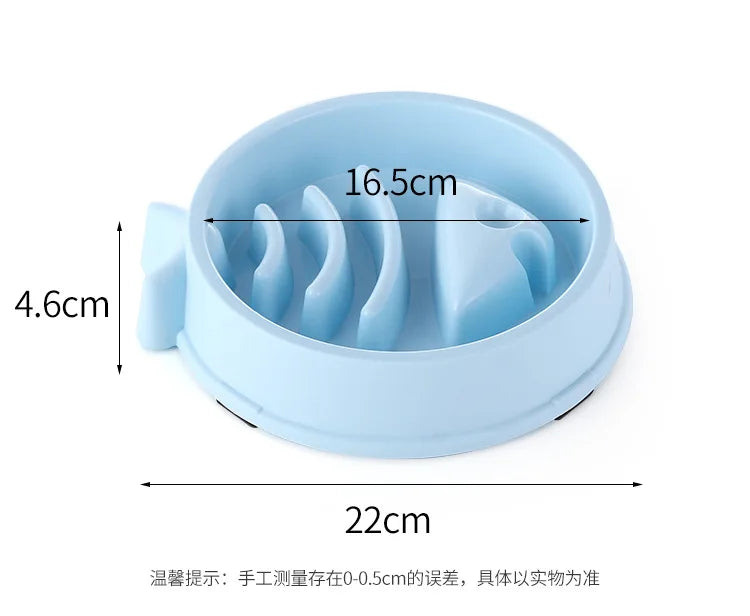 Slow Feeder Anti-Choking Pet Bowl