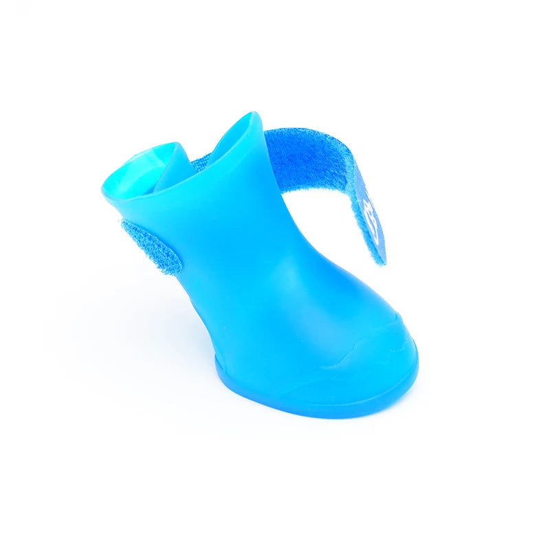 Wasserdichte Haustierschuhe aus weichem Silikon