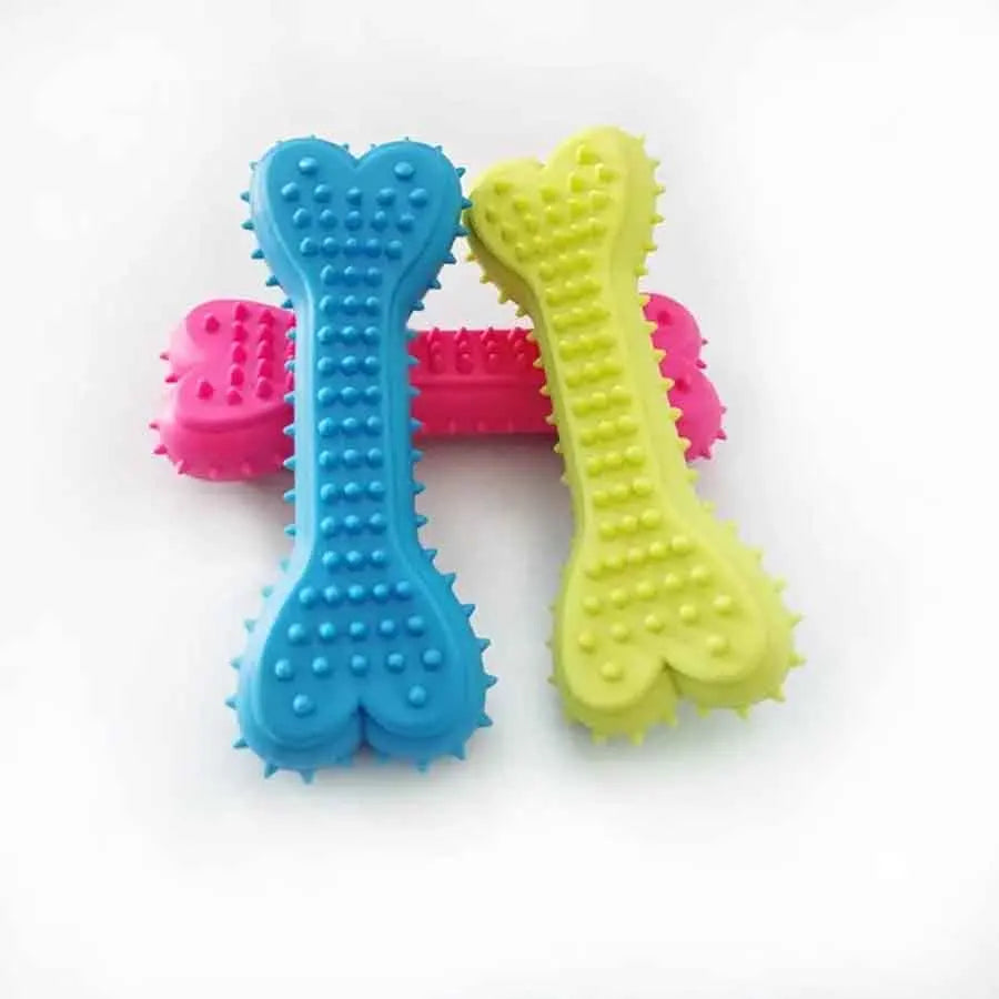 Bone-Shaped Dental Cleaning Chew Toy