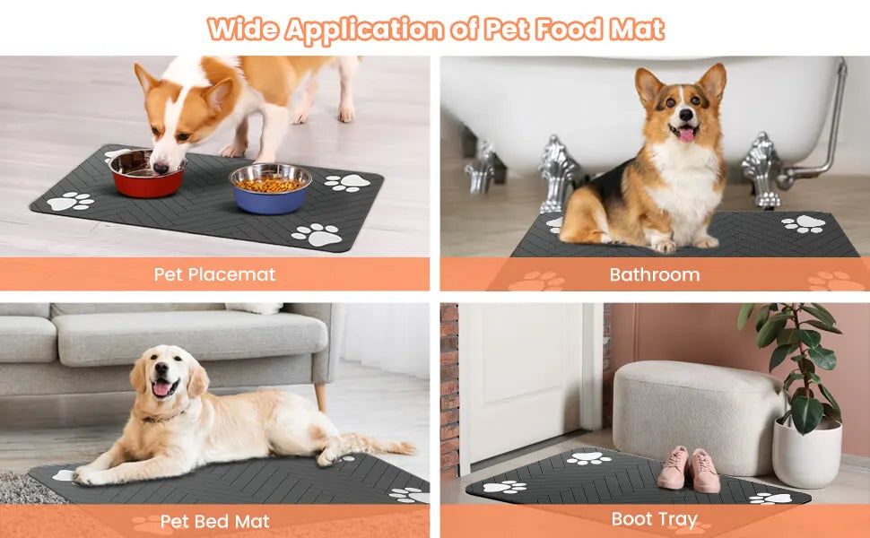 Waterproof Absorbent Pet Feeding Mat