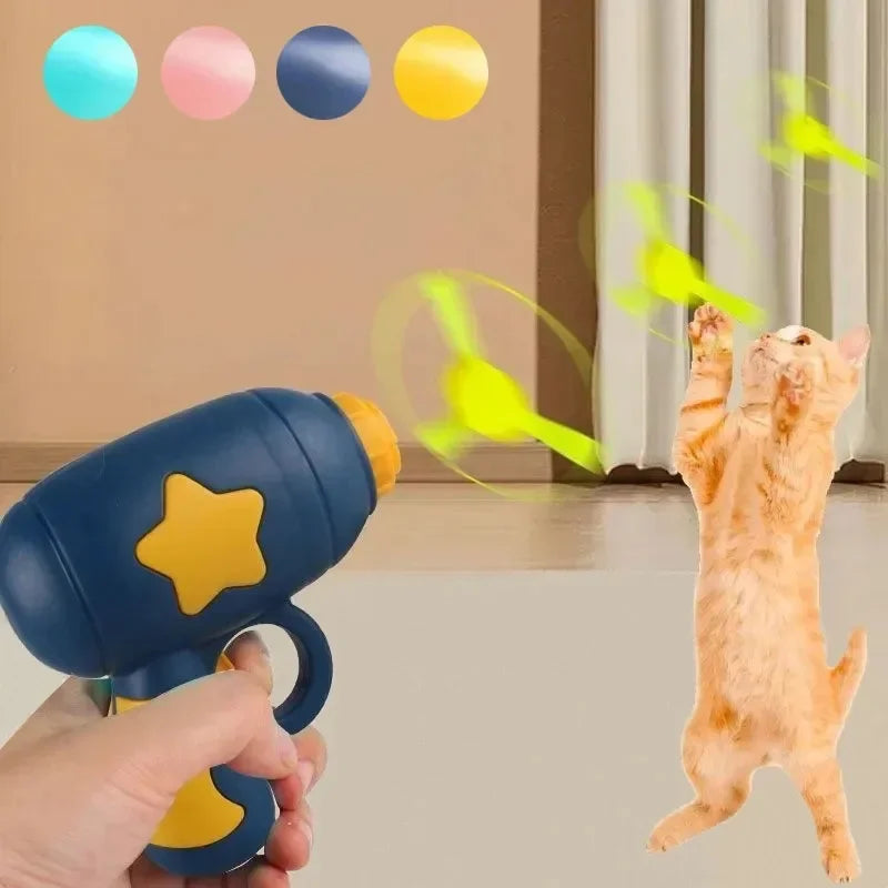 Flying Disc Launcher Cat Toy