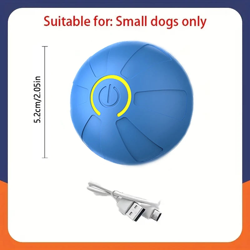 Pelota interactiva electrónica inteligente para perros que rebota