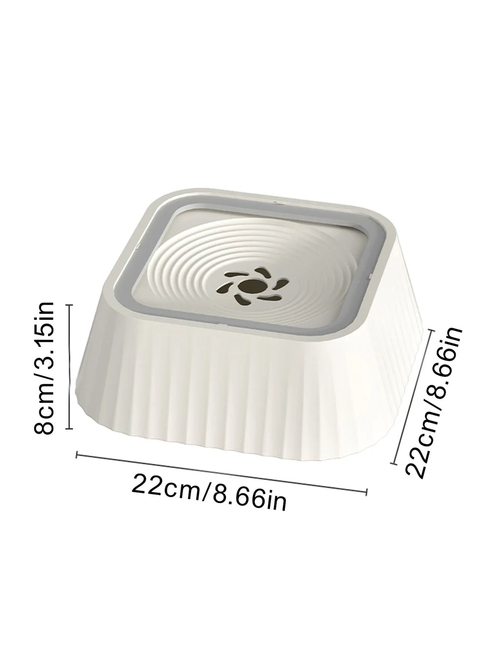 Anti-Splash No-Spill Dog Water Bowl