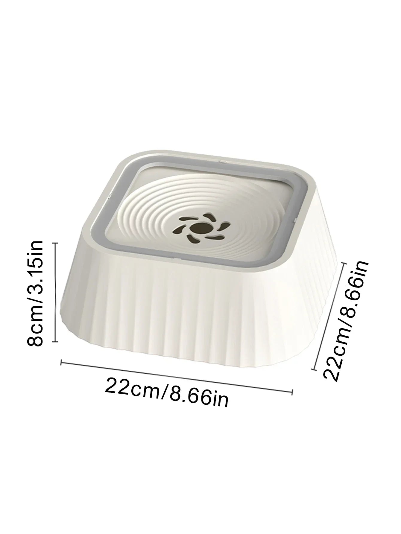 Anti-Splash No-Spill Dog Water Bowl