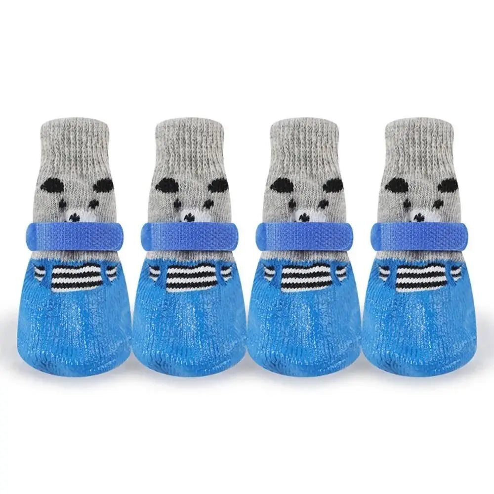 Pet Dog Shoes Socks And Harness For A Small Dog Warm Waterproof Non Slip Boots As Cat Necklace Accessories For Both Cats And Dog