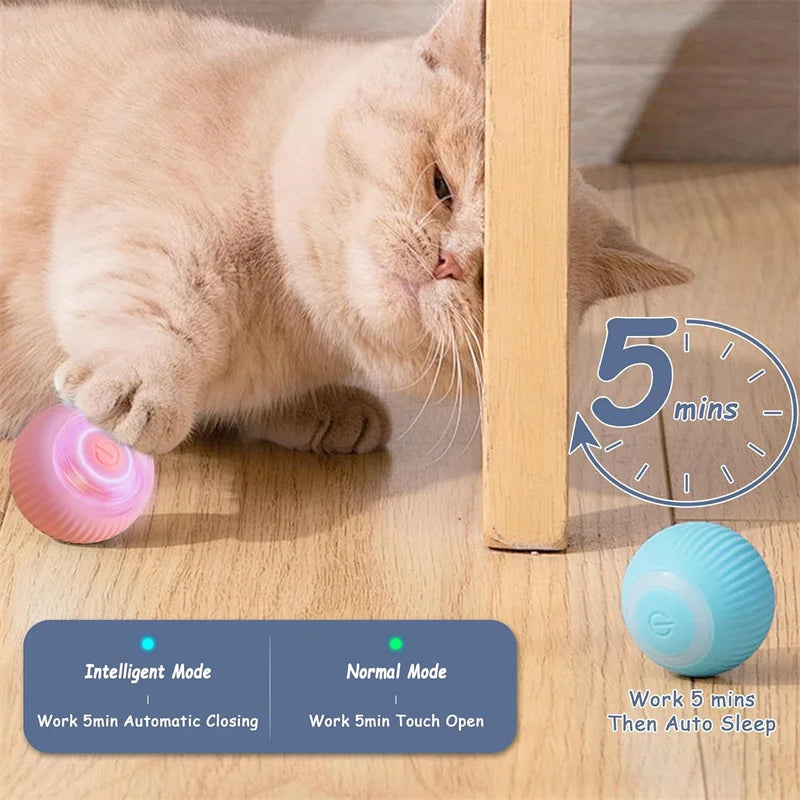 Pelota interactiva electrónica inteligente para perros que rebota