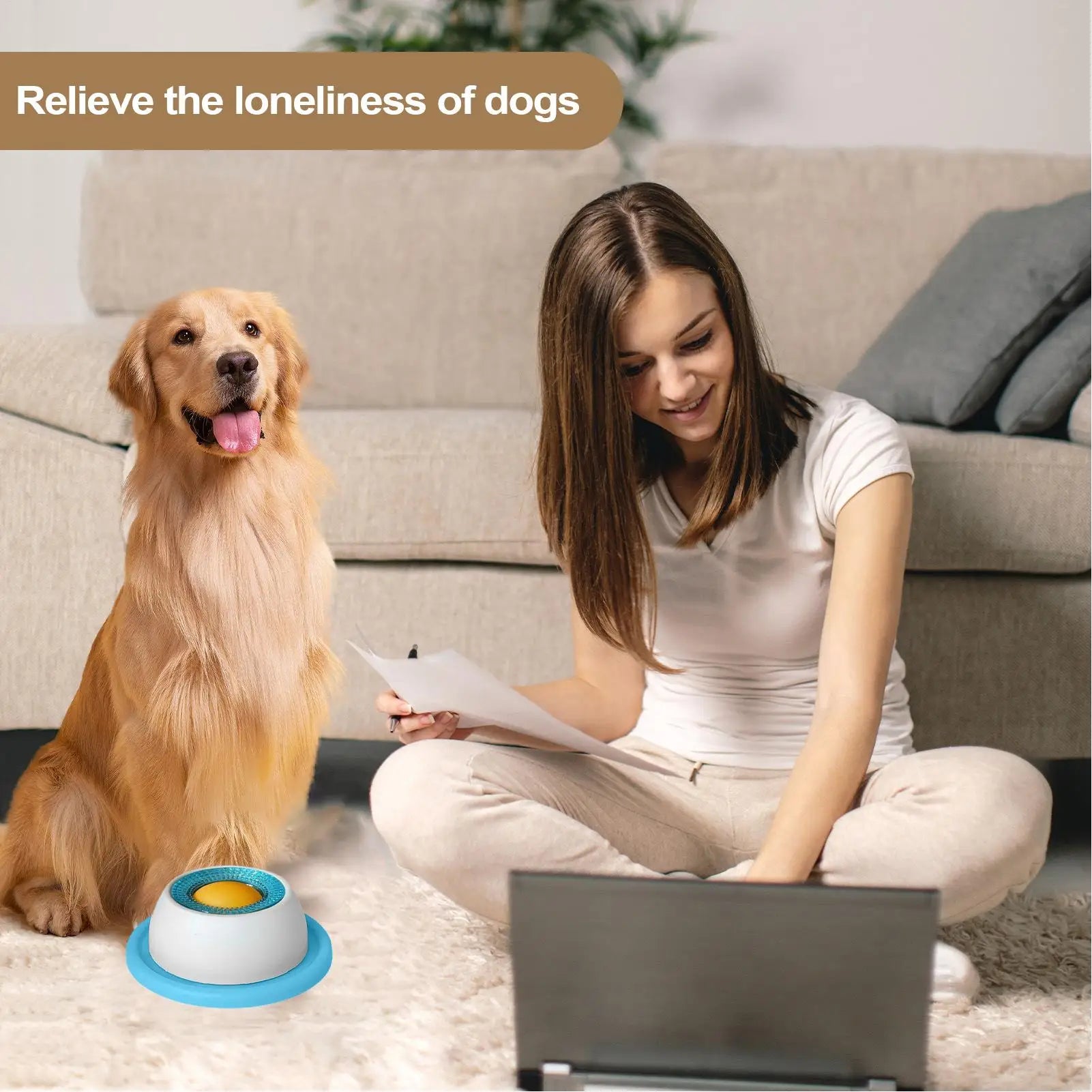 Interactive Slow Feeder Puzzle Toy
