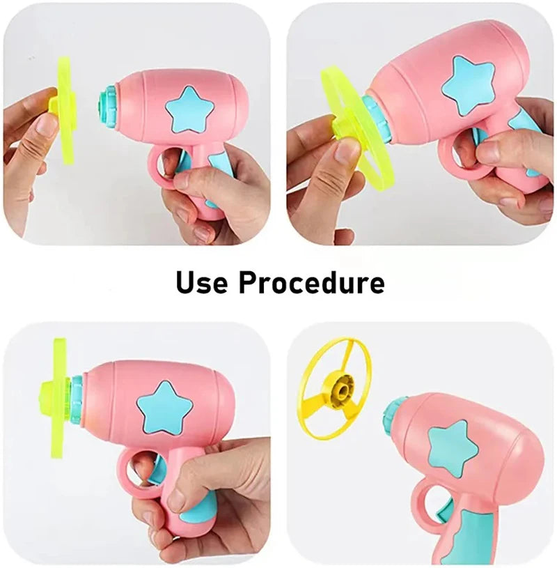 Flying Disc Launcher Cat Toy