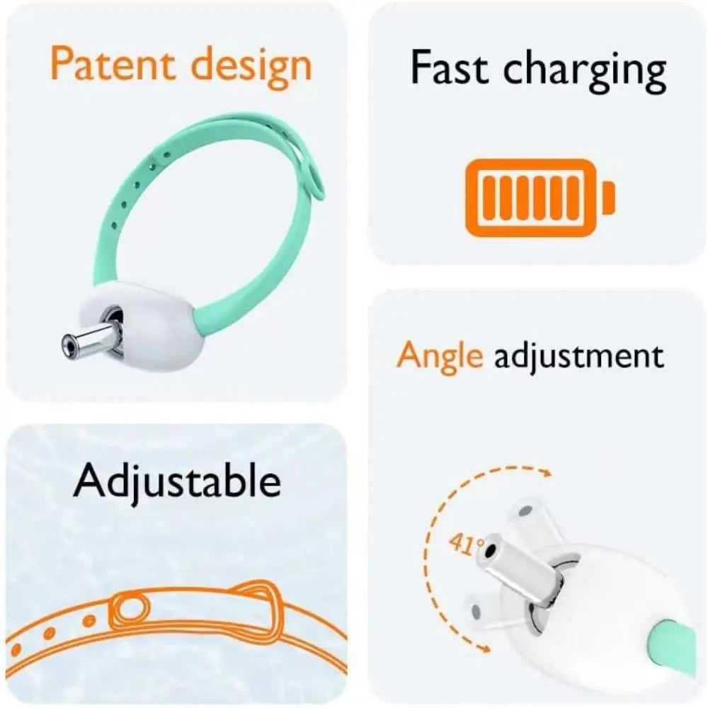 Automatic Cat Laser Toy Electric Pet Supplies Intelligent LED Necklaces with LED Light Led Cat Collar for Cat Accessories