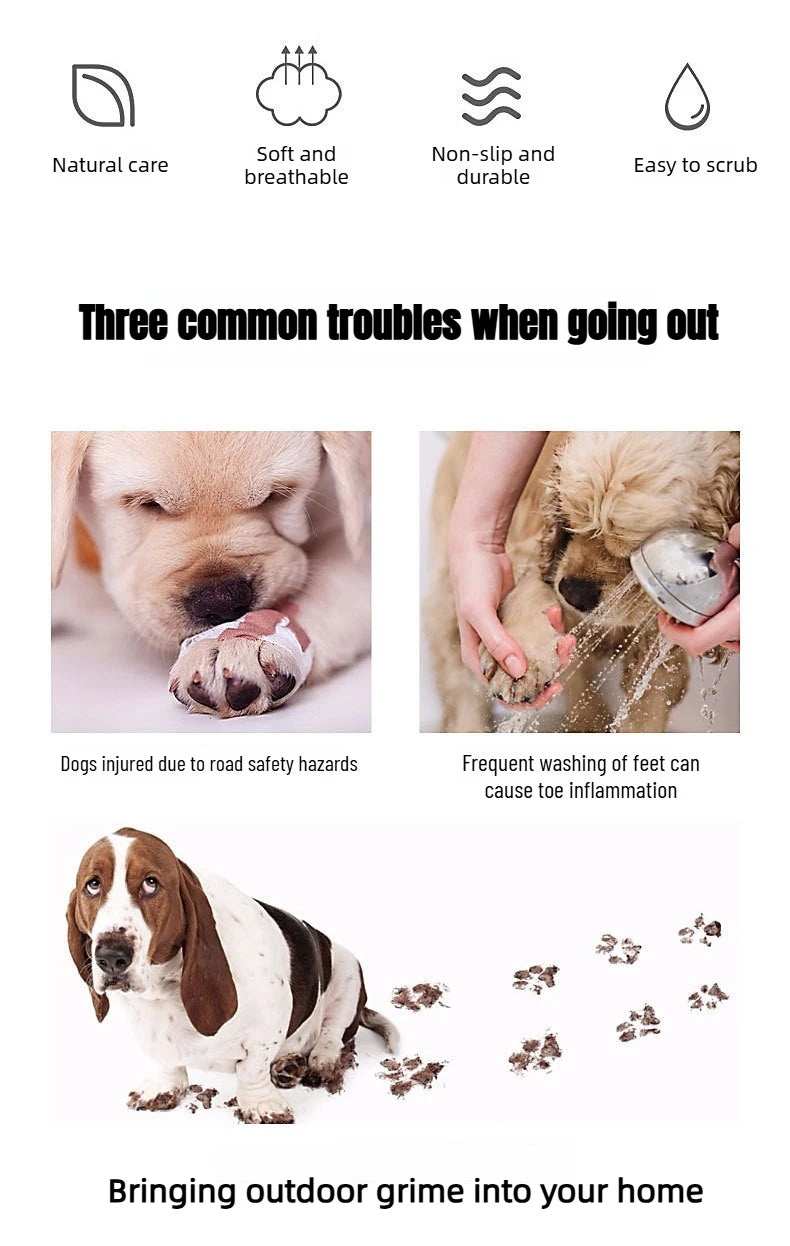 Pet Dog Shoes Socks And Harness For A Small Dog Warm Waterproof Non Slip Boots As Cat Necklace Accessories For Both Cats And Dog