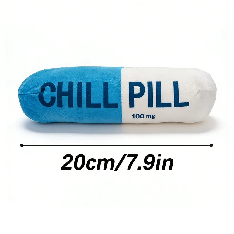 Durable Plush Capsule Chew Toy