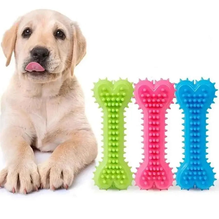 Bone-Shaped Dental Cleaning Chew Toy