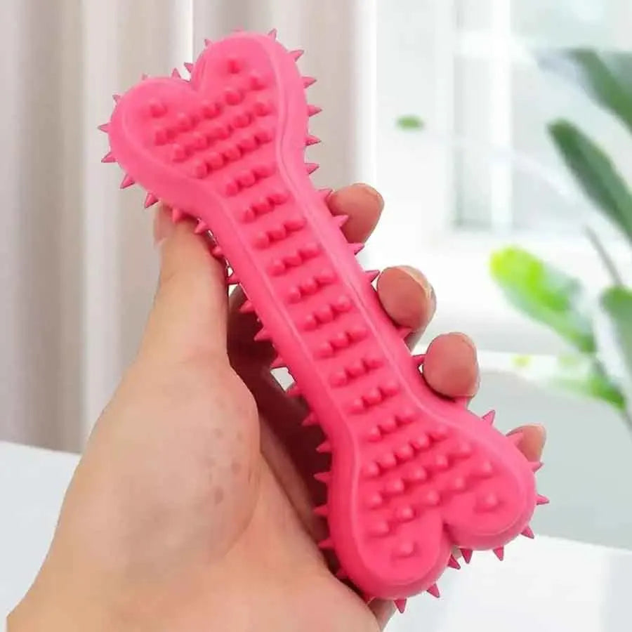 Bone-Shaped Dental Cleaning Chew Toy