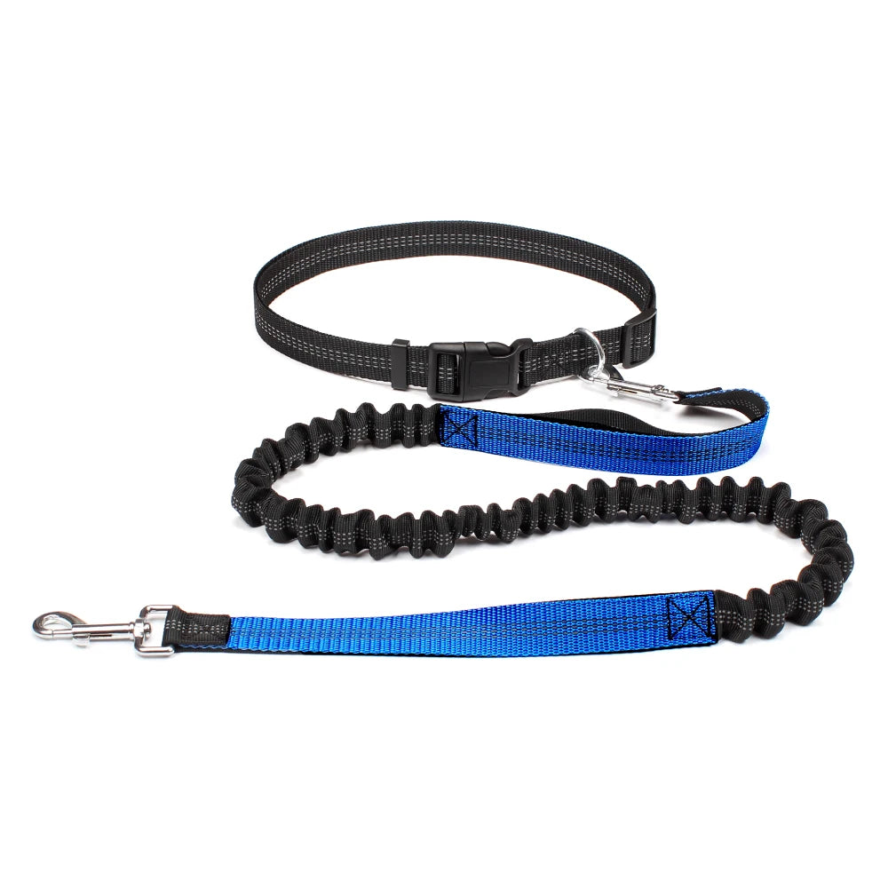Hands-Free Reflective Dog Running Leash