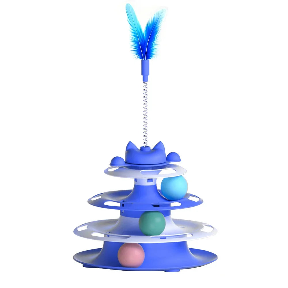 Interactive Cat Turntable Toy