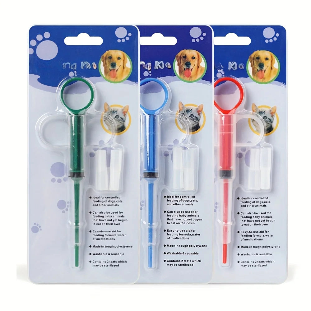 Soft Tip Pet Medicine & Pill Feeder Syringe